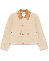 Burberry - Cropped Jacket - Lyst
