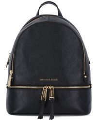 Michael Kors - Rhea Leather Medium Backpack - Lyst