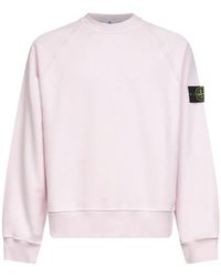 Stone Island - Oversized Fit Crewneck Sweatshirt - Lyst