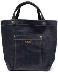 A.P.C. - Tote Thais Mini Bag - Lyst