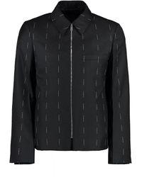 Givenchy - Wool Zipped Jacket - Lyst