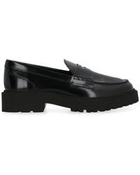 Hogan - H543 Patent Leather Loafer - Lyst