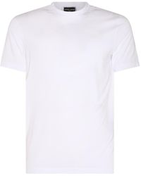 Giorgio Armani - Viscose Blend T-Shirt - Lyst