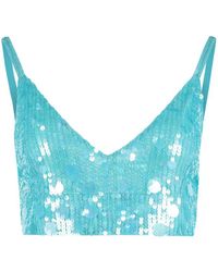 P.A.R.O.S.H. - Sequin Top - Lyst