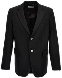 Lanvin - Wool Single-breasted Blazer - Lyst