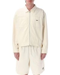 Obey - Icon Hardwork Zip Denim Jacket - Lyst