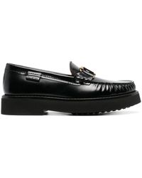 Tod's - T Timeless Leather Loafers - Lyst
