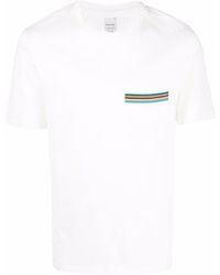 Paul Smith - Pocket Cotton T-shirt - Lyst