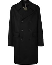 Mackintosh - Double-Breasted Wool Coat - Lyst