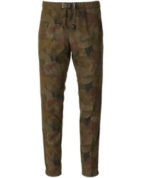 White Sand - Greg Camouflage Trousers - Lyst