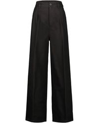 Maison Margiela - Wide-Leg Tailored Trousers - Lyst