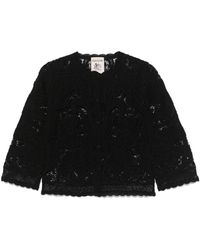 Semicouture - Adriana Cotton Cardigan - Lyst
