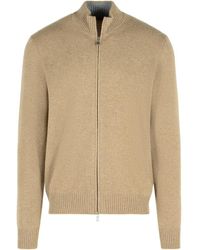 Gran Sasso - Beige Cashmere Sweater - Lyst