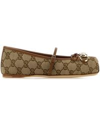 Gucci - Horsebit Ballet Flats - Lyst
