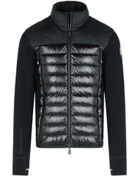 Moncler - Polyester Blend Padded Sweatshirt - Lyst