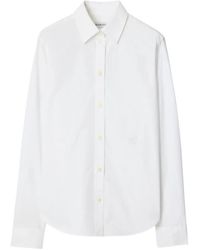 Burberry - Regular Fit Cotton Poplin Formal Shirt - Lyst