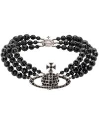 Vivienne Westwood - Messaline 3 Row Choker - Lyst
