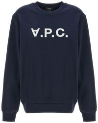 A.P.C. - 'Standard Grand Vpc' Sweatshirt - Lyst