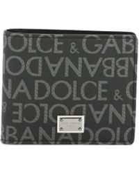 Dolce & Gabbana - Jacquard Wallets & Card Holders - Lyst