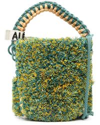 ALÉMAIS - Emilio Fringe Macrame Basket Bags - Lyst