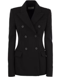 Sportmax - Sestri - Double-breasted Fitted Jacket - Lyst