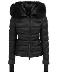 Moncler Synthetic Zipped Closure Jacket Womens Clothing Jackets Padded and down jackets Save 3% 