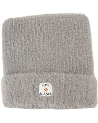CASABLANCA - Fluffy Square Beanie - Lyst