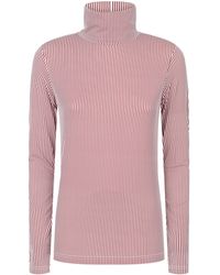 Xacus High Neck Active Sweater - Pink