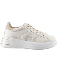 Hogan Embossed Logo Sneakers - White