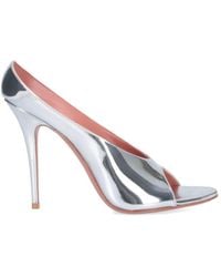 AMINA MUADDI - Anok Slipper" Pumps Mirrored Patent Calfskin - Lyst