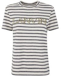 Lanvin - Classic Tee-shirt Clothing - Lyst
