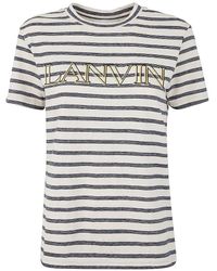 Lanvin - Classic Tee-Shirt - Lyst