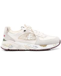 Premiata - 'Mased' Ecru Sneakers - Lyst