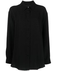 Givenchy - Silk Oversized Shirt - Lyst