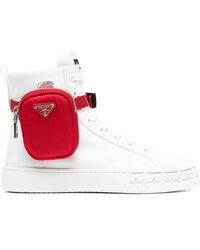 pink prada high tops