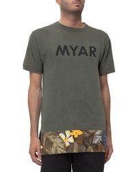 MYAR - T-shirt With Logo - Lyst