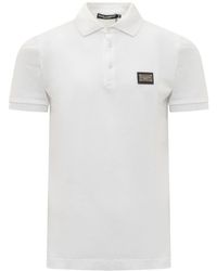 Dolce & Gabbana - Polo Shirt With Logo - Lyst