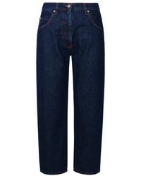 MSGM - Cotton Jeans - Lyst