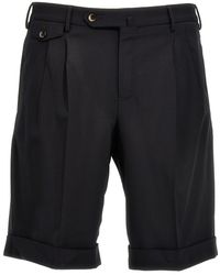 PT Torino - Wool Bermuda Shorts - Lyst