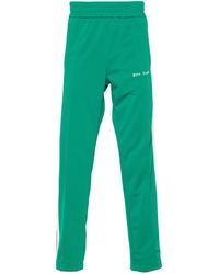 Palm Angels - Sports Trousers With Embroidery - Lyst