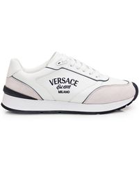 Versace - Milano Logo Sneakers - Lyst