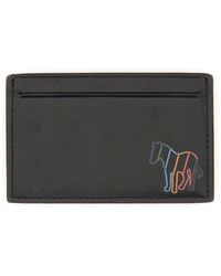 PS by Paul Smith - Zebra Printed Cardholder - Lyst