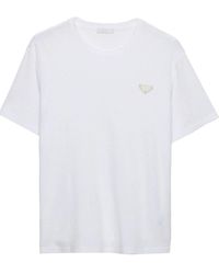 Prada - Terry T-Shirt - Lyst