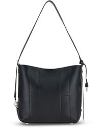 Hogan - Hocket Small Leather Hobo Bag - Lyst