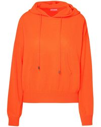 Brodie Cashmere - Orange Cashmere Sweater - Lyst
