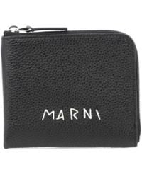 Marni - Wallet With Logo - Lyst