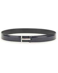 Tom Ford - Belt With Logo Buckle - Lyst