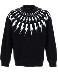 Neil Barrett - Thunderbolt Sweatshirt - Lyst