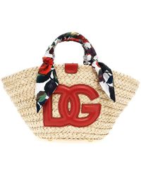 Dolce & Gabbana - 'Kendra' Small Shopping Bag - Lyst