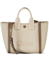 Chloé - Carry Small Canvas Tote - Lyst